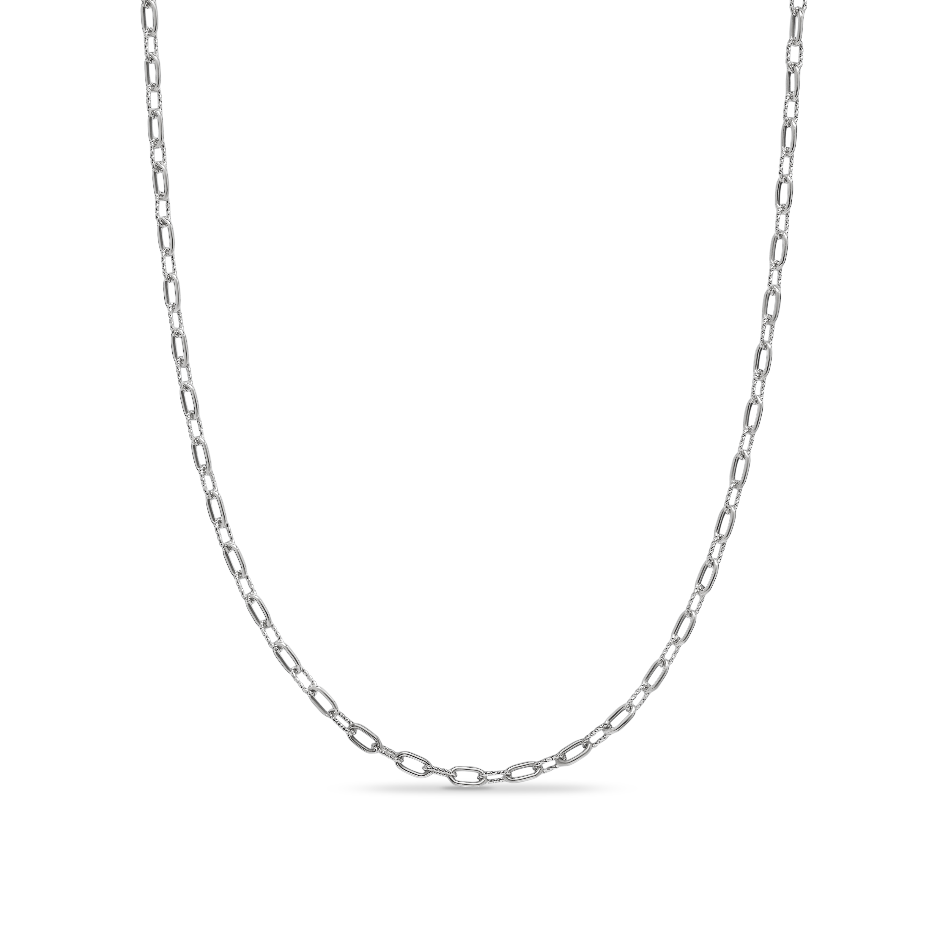 DY Madison® Chain Necklace in Sterling Silver, 3mm DY Madison® Chain Necklace in Sterling Silver, 3mm