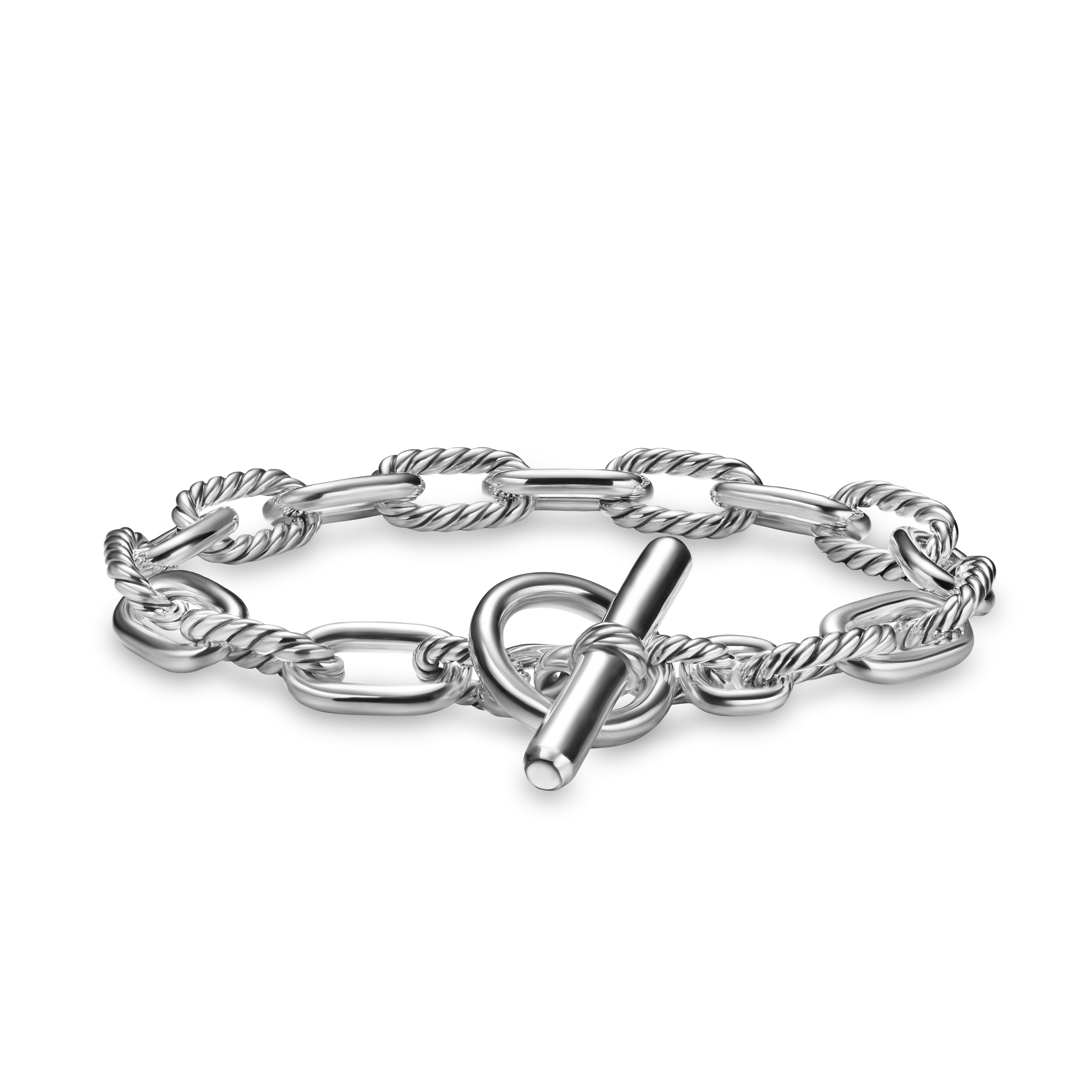DY Madison® Toggle Chain Bracelet in Sterling Silver DY Madison® Toggle Chain Bracelet in Sterling Silver